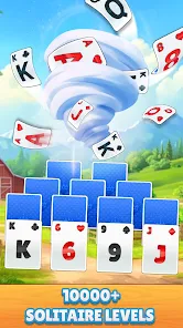 TriPeaks Solitaire Treasure güçlendiriciler ve özel bonuslar